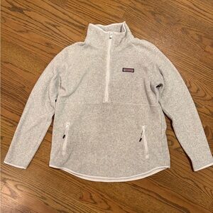 Vineyard Vines Gray Quarter-Zip Sweatshirt